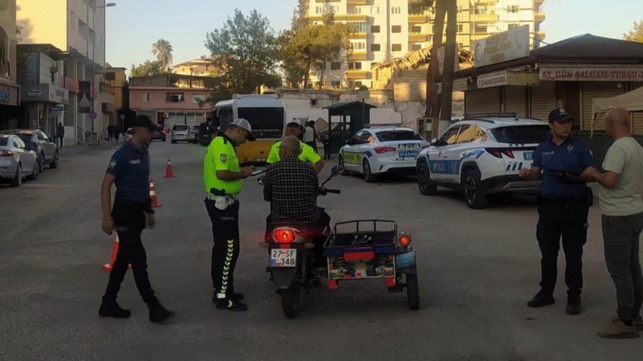 İslahiye’de Trafik Denetimlerinde 835 Araca Ceza Kesildi