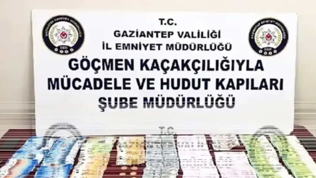 Gaziantep’te Göçmen Kaçakçılığına Darbe!